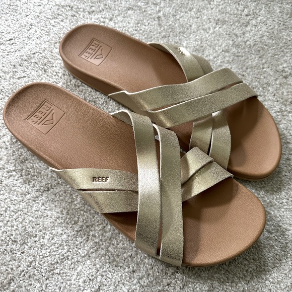 Reef Women’s Cushion Spring Bloom Slide Sandal - Picture 3 of 3